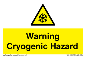 Warning Cryogenic Hazard